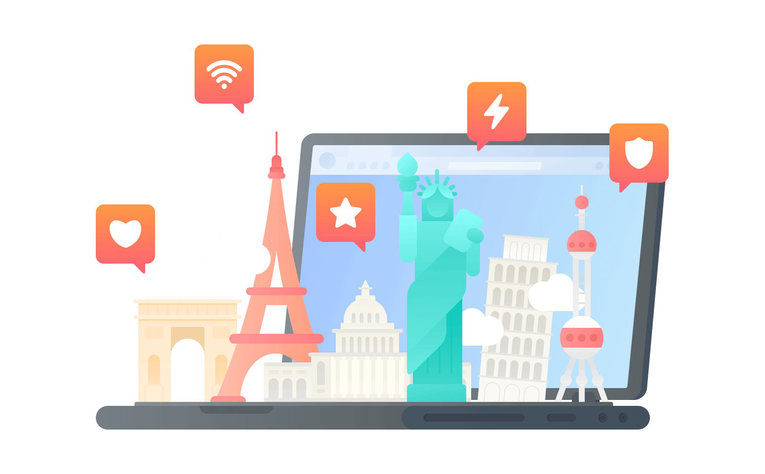 在斐济连接到中国的软件 - 翻回VPN